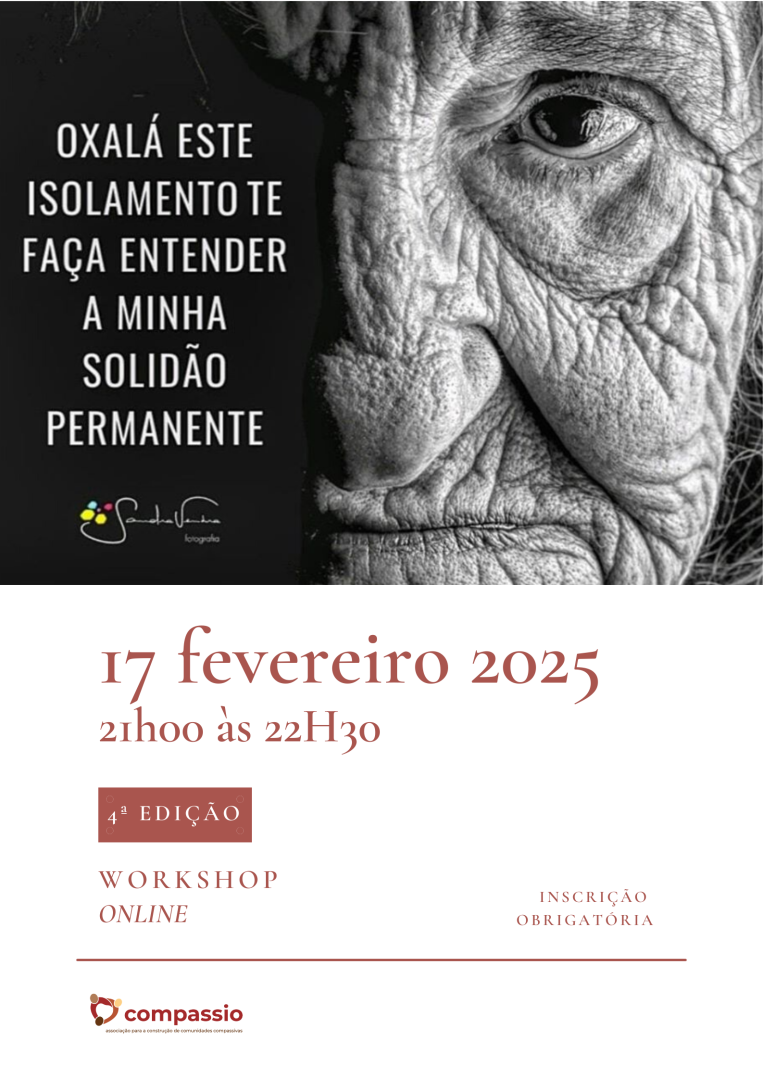 Workshop online | Oxal este isolamento te faa entender a minha solido permanente