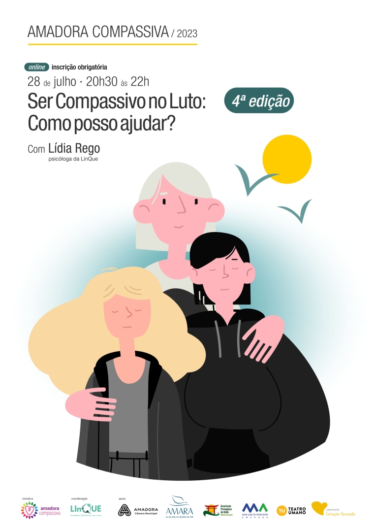 Workshop online - Ser compassivo no luto: como posso ajudar?- Amadora compassiva